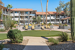 3 Palms Tucson Putting Green Area