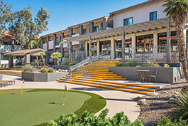 3 Palms Tucson Putting Green View